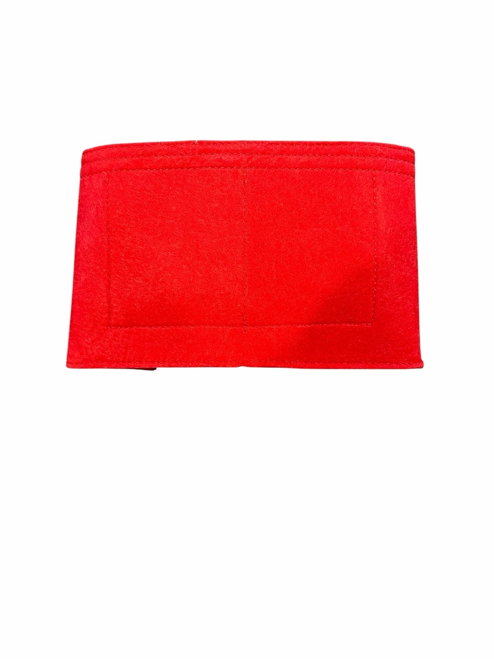 Women Bag Organizer Insert - Red Felt Purse Organizer - Picture 3 of 4